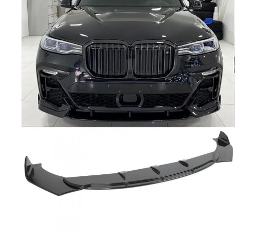 Bmw X7 G07 M-sport priekinio bamperio spoileris (2019-2023)